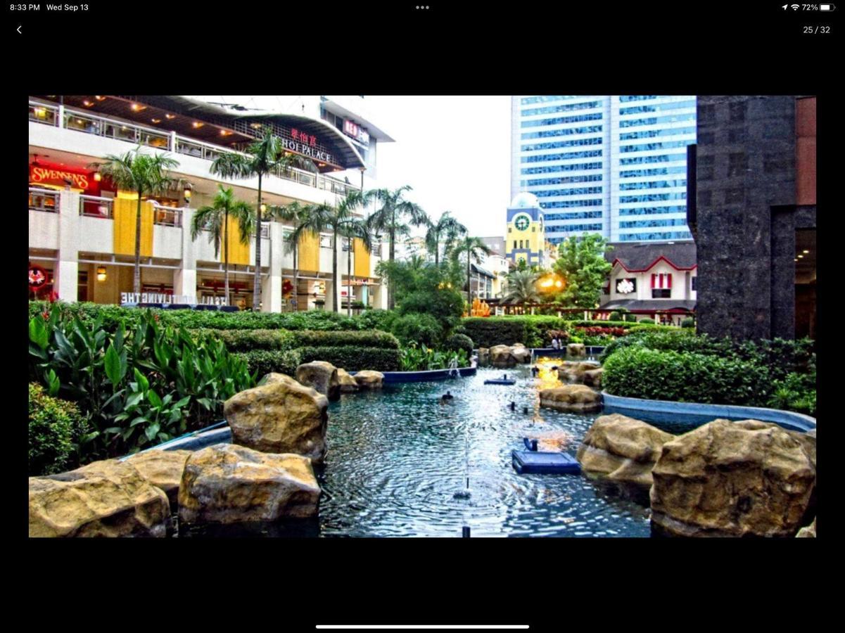 Classy 2Br Suite At Eastwood City With Pool And City Skyline View Manila Luaran gambar